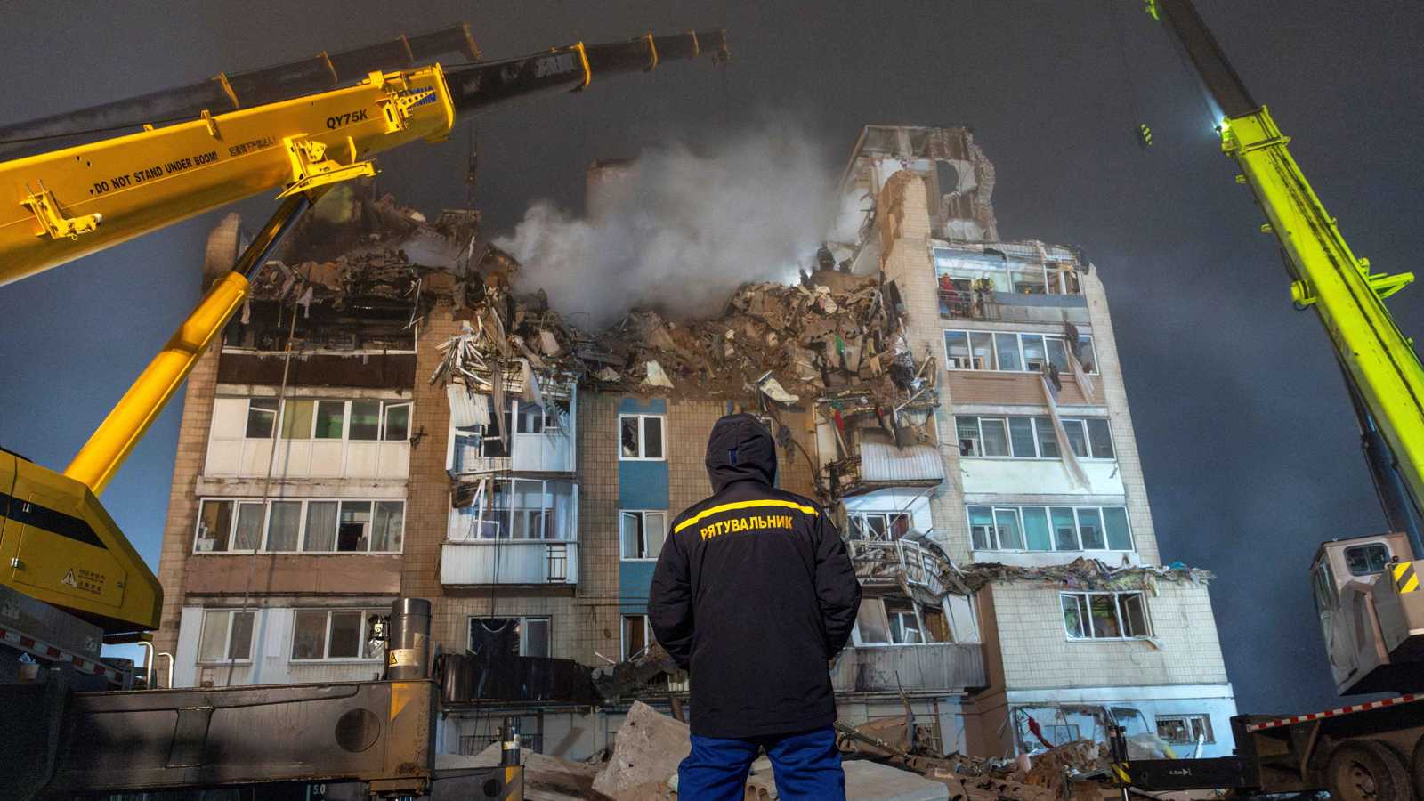 زيلينسكي يعلن حصيلة الهجوم الروسي العنيف على غرب أوكرانيا