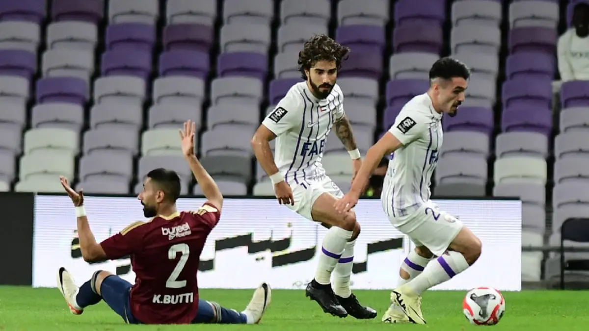 العين يتخطى الوحدة ويبلغ ربع نهائي كأس رئيس الإمارات