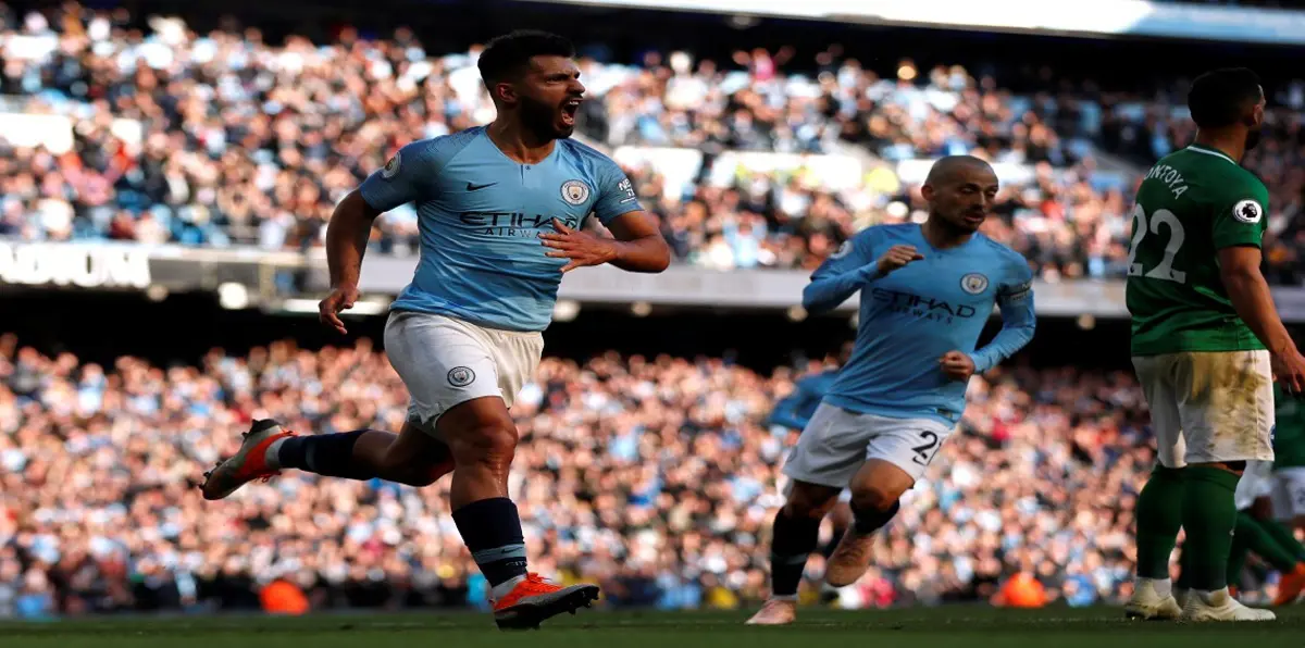 مانشستر سيتي يهزم برايتون ويعتلي قمة ترتيب الدوري الإنجليزي "مؤقتًا" (فيديو)