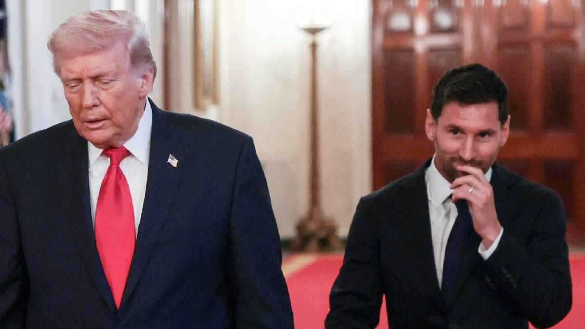 ليس رونالدو فقط.. لماذا قبل ميسي دعوة ترامب وتجاهل بايدن؟ 