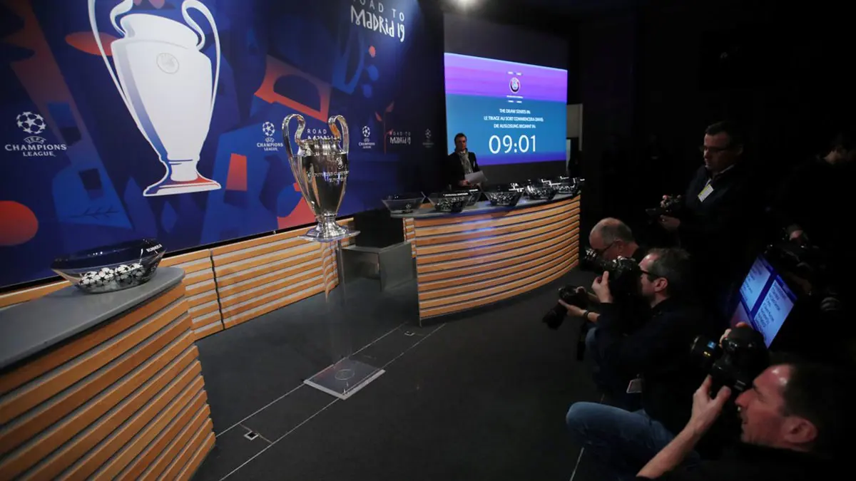 مواعيد مباريات دور ثمن نهائي دوري أبطال أوروبا (صورة)