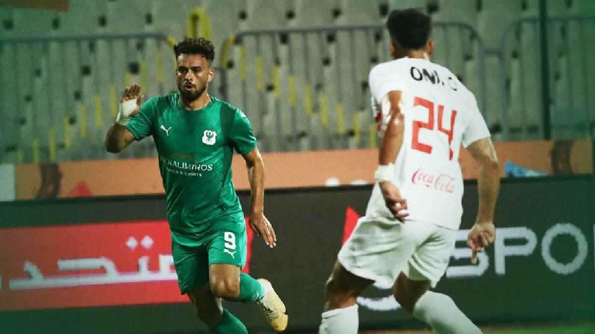 ملخص وأهداف ورجل مباراة الزمالك والمصري