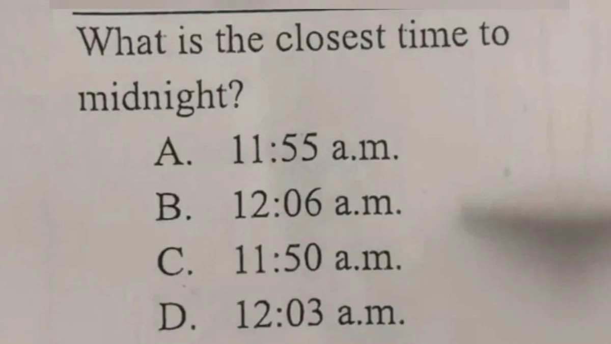 لغز يُربك الكبار قبل الصغار.. أي الأوقات أقرب إلى منتصف الليل؟