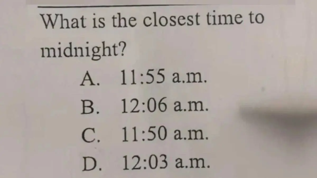 لغز يُربك الكبار قبل الصغار.. أي الأوقات أقرب إلى منتصف الليل؟