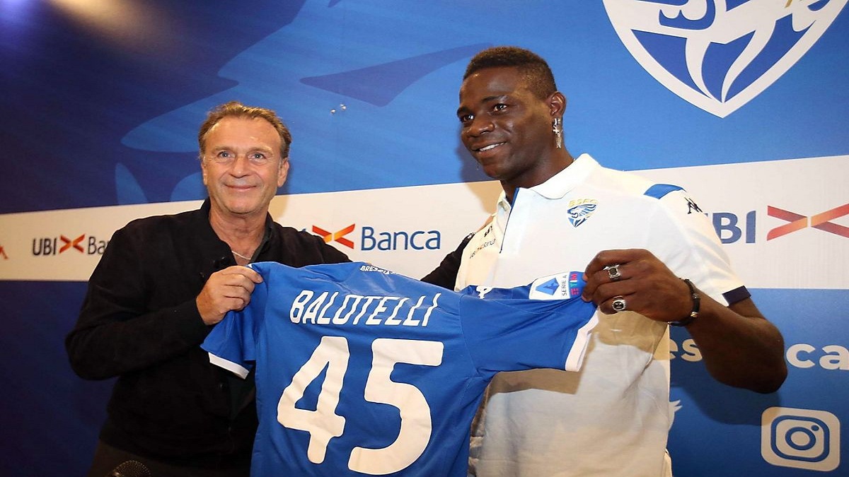 رئيس نادي بريشيا الإيطالي يشن هجوما ناريا على بالوتيلي