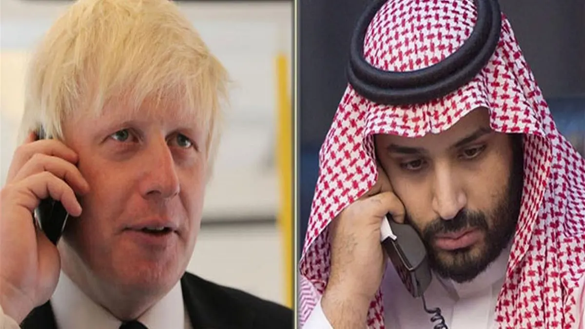 محمد بن سلمان وبوريس جونسون يبحثان تنسيق الجهود لتوفير لقاح "كورونا"