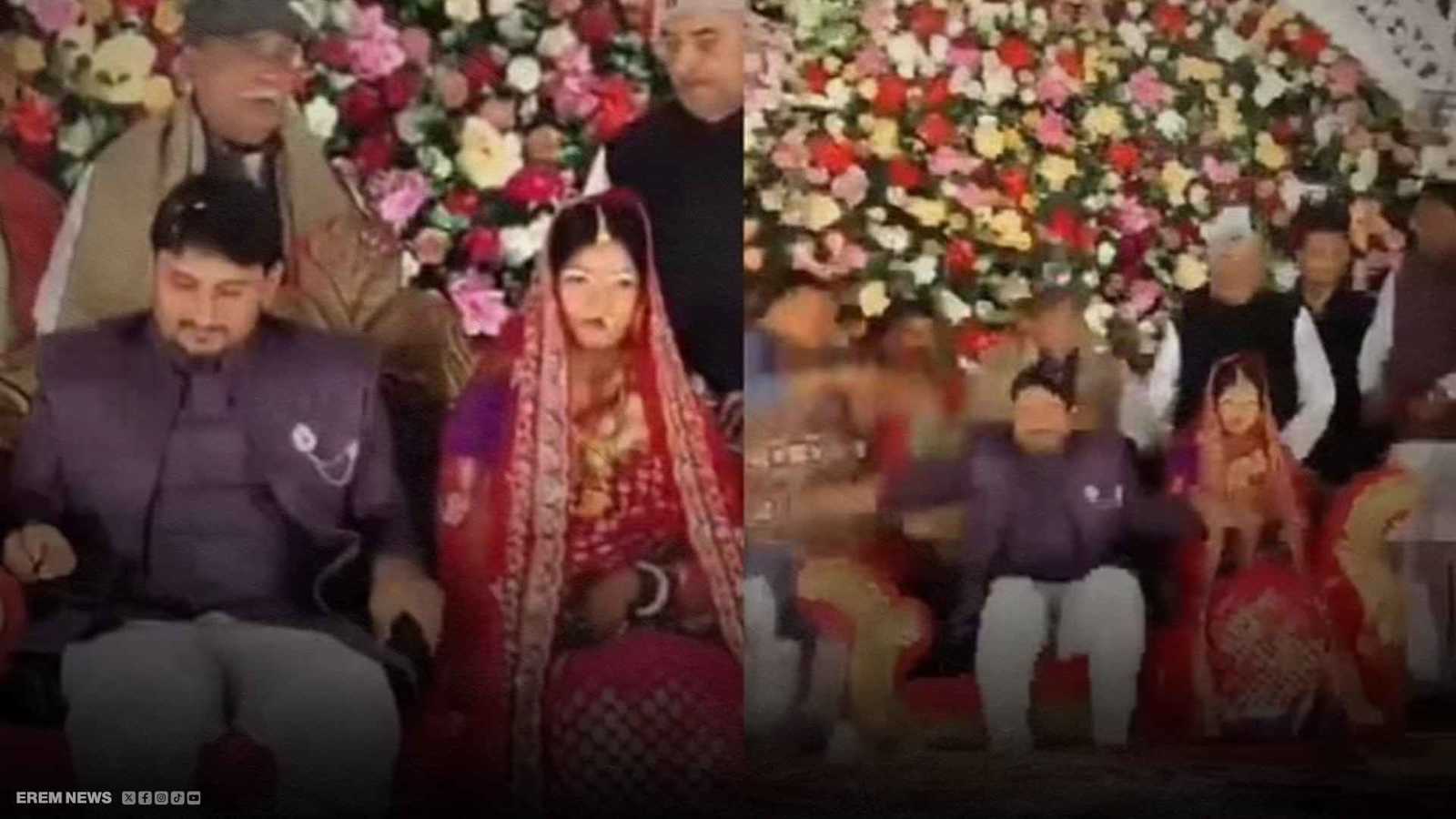 سقوط مدوٍّ لخشبة مسرح يحول عرساً إلى فيلم رعب (فيديو إرم)