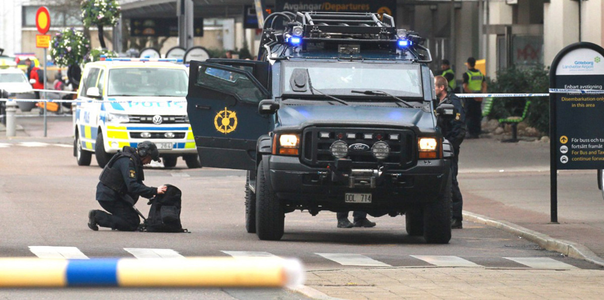 إصابة شرطي سويدي في حادث طعن بستوكهولم