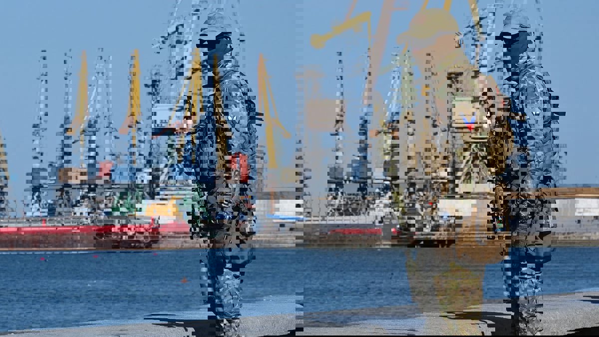 مغادرة أول سفينة محملة بالحبوب من ميناء برديانسك الأوكراني "المحتل"