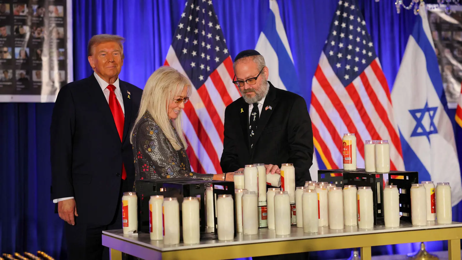 ميريام أديلسون ودونالد ترامب