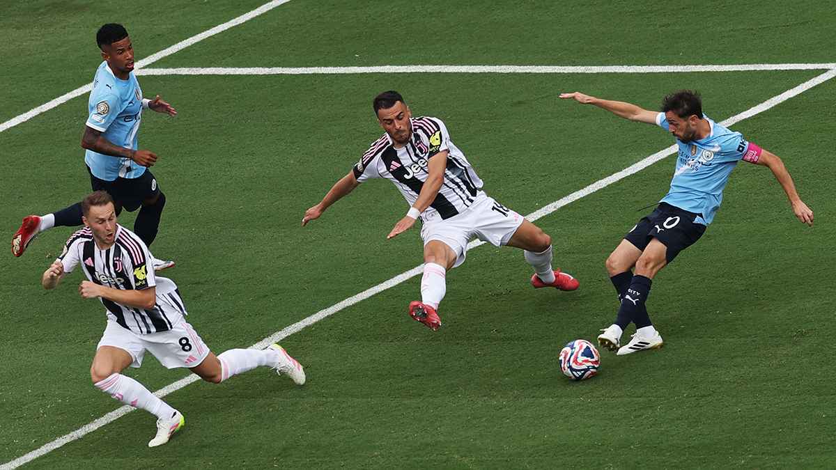 ملخص وأهداف ونتيجة مباراة مانشستر سيتي ضد يوفنتوس في كأس العالم للأندية