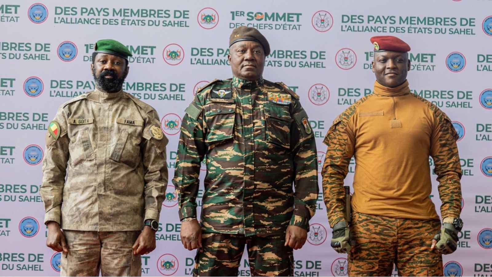 بوركينا فاسو ومالي والنيجر تعلن توحدها ضمن "كونفدرالية"