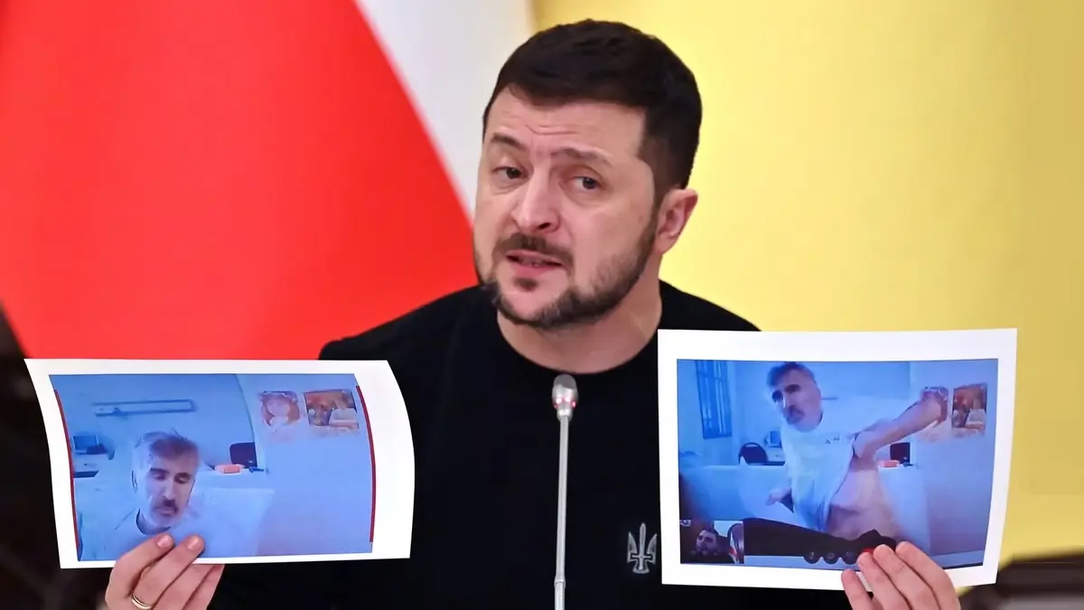  وصفها بـ "إعدام علني".. زيلينسكي يستدعي سفير جورجيا بسبب معاملة ساكاشفيلي