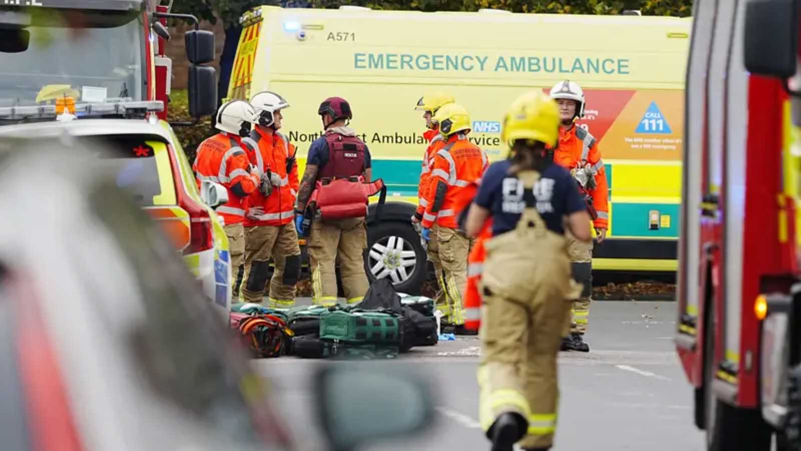 إصابات بعملية طعن في كنيس شمال مانشستر (فيديو وصور)