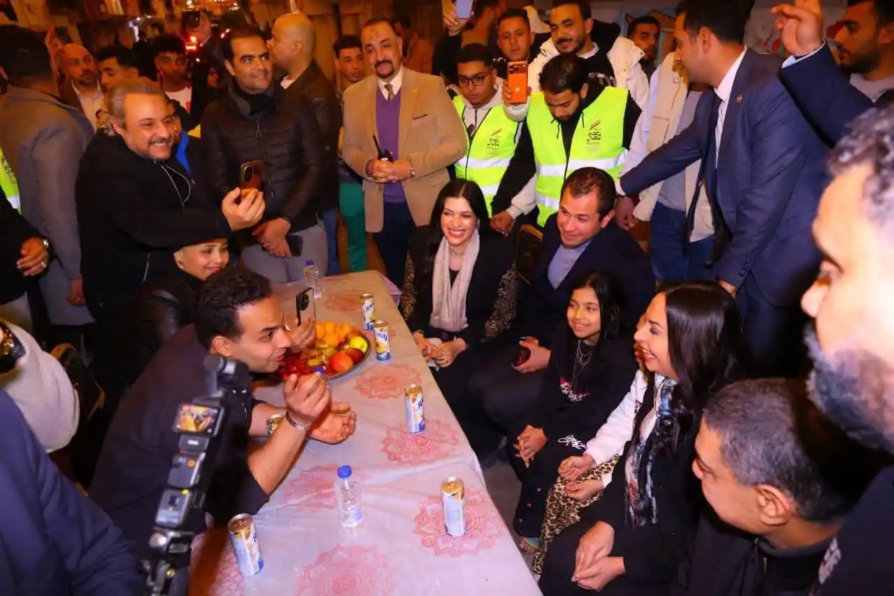 مائدة إفطار حي المطرية