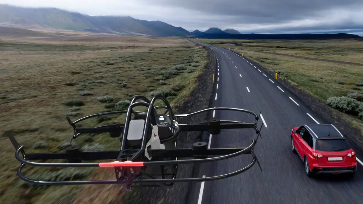 السويد.. "Jetson One" طائرة كهربائية لشخص واحد بسرعة 100 كم/ساعة (فيديو)