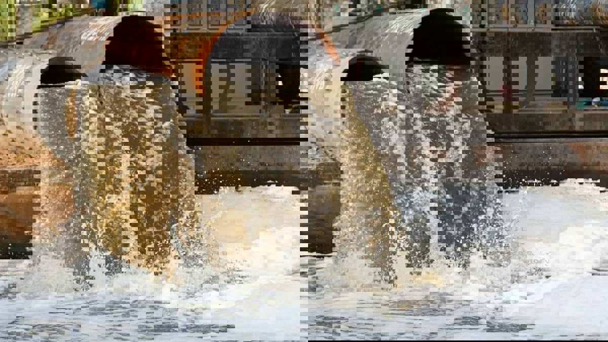 متجر يعرض أطعمة بأشكال أدوية تحذيراً من أزمة المياه