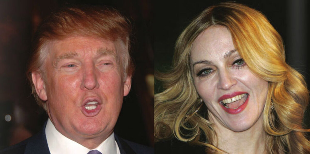 مادونا تشجع ابنها على كسر رقبة دونالد ترامب (فيديو)