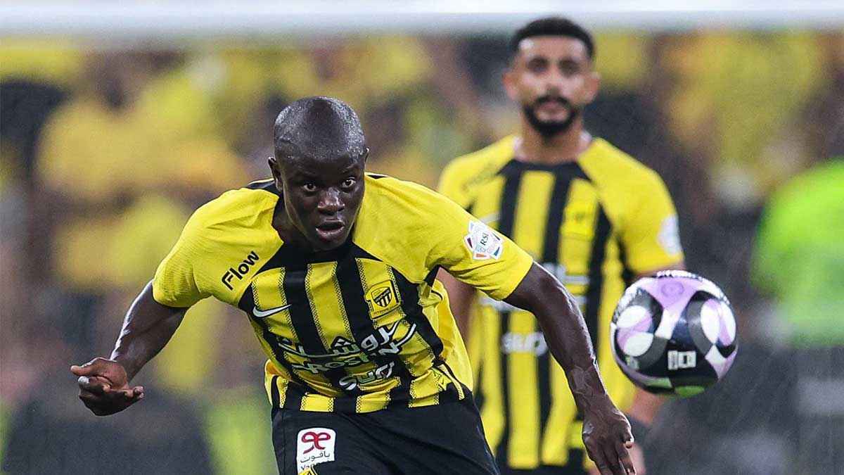 موقف نغولو كانتي من مباراة القادسية