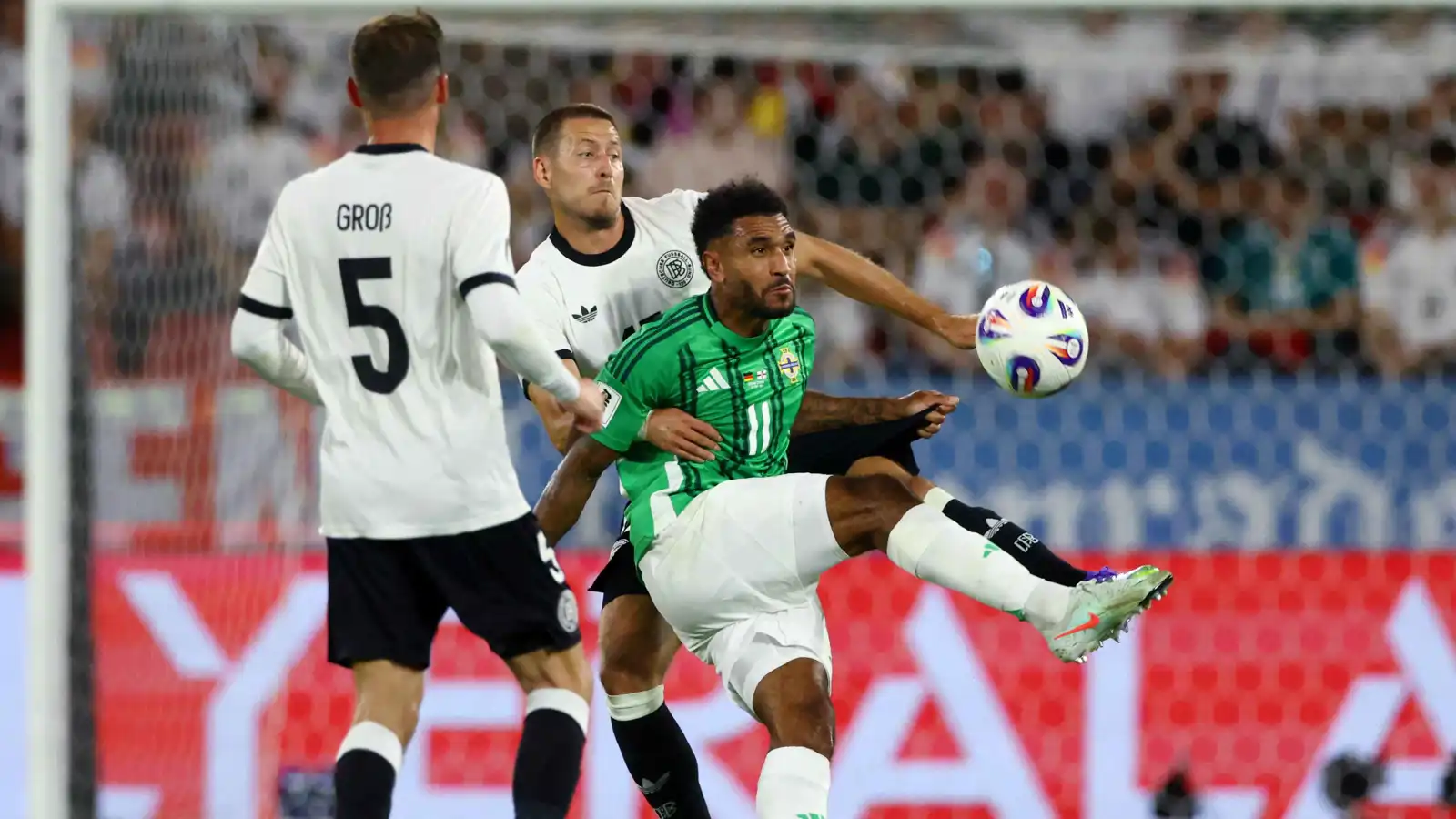 ملخص وأهداف ورجل مباراة ألمانيا وأيرلندا الشمالية في تصفيات كأس العالم 2026