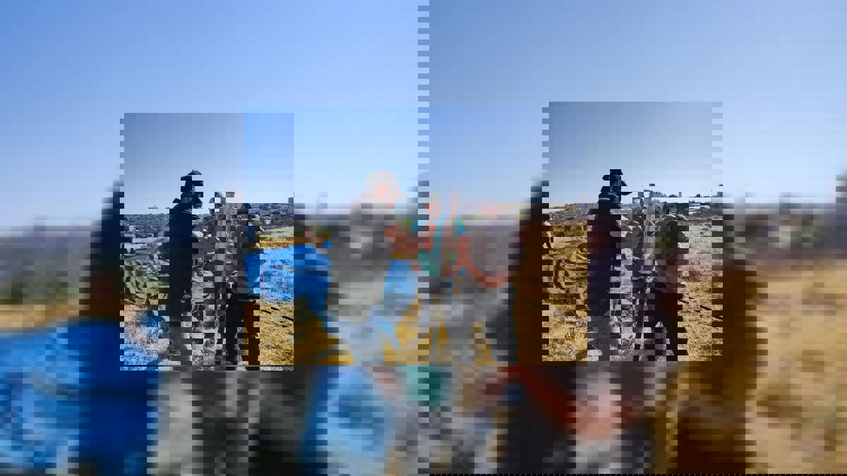 مستوطنون ينصبون خياما على أراض غرب سلفيت للاستيلاء عليها‎‎
