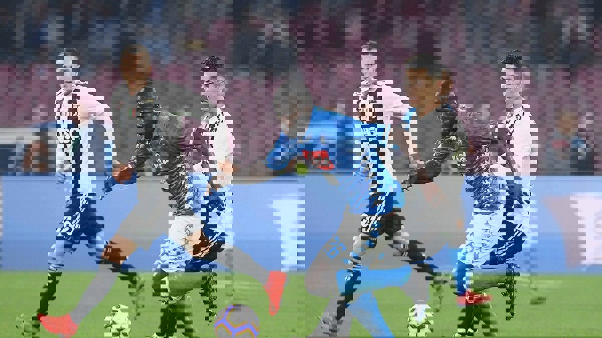 القنوات الناقلة لمباراة يوفنتوس ضد نابولي في الدوري الإيطالي