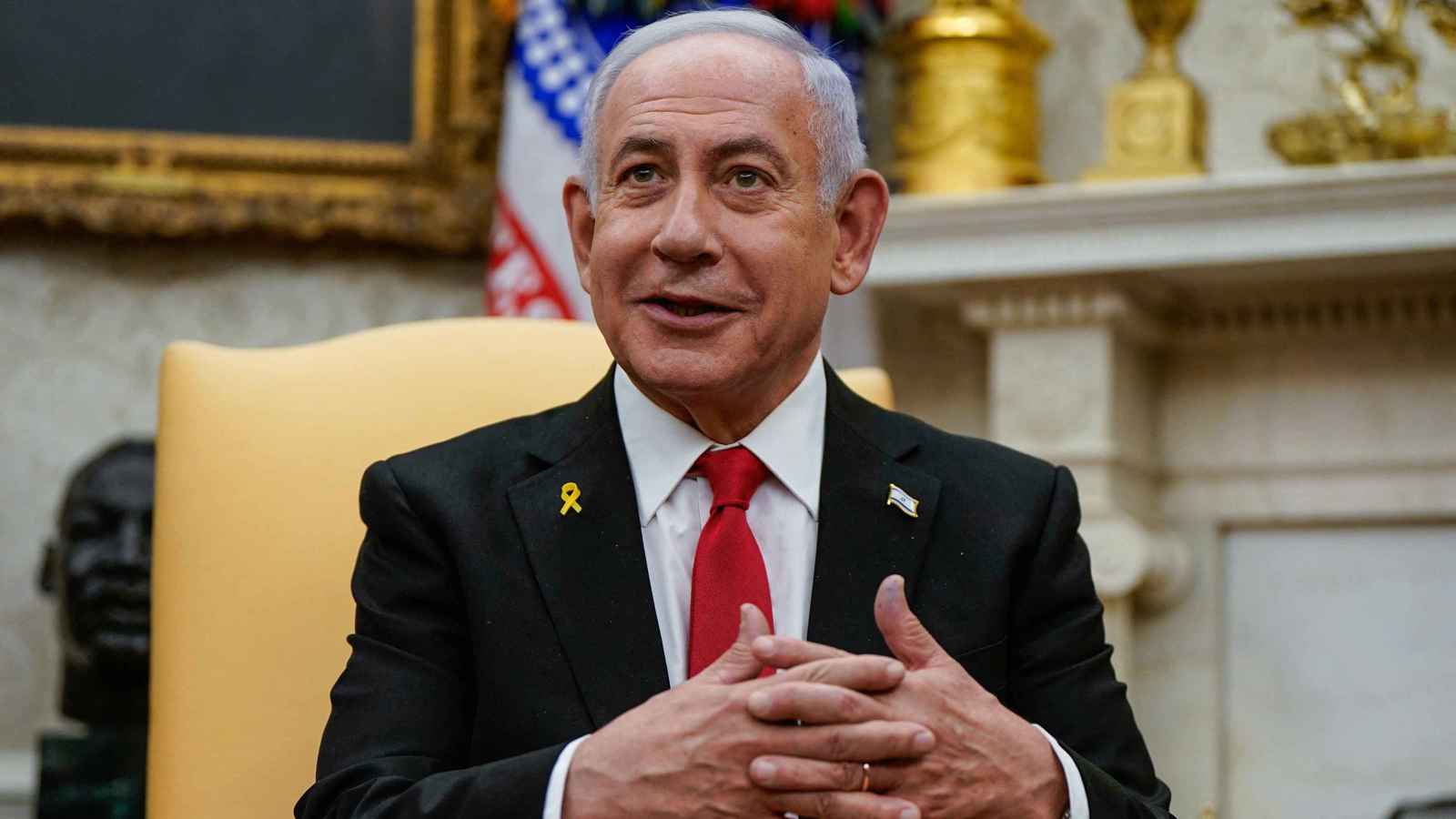 نتنياهو من البيت الأبيض: إسرائيل لن تسمح لحماس بالبقاء في غزة