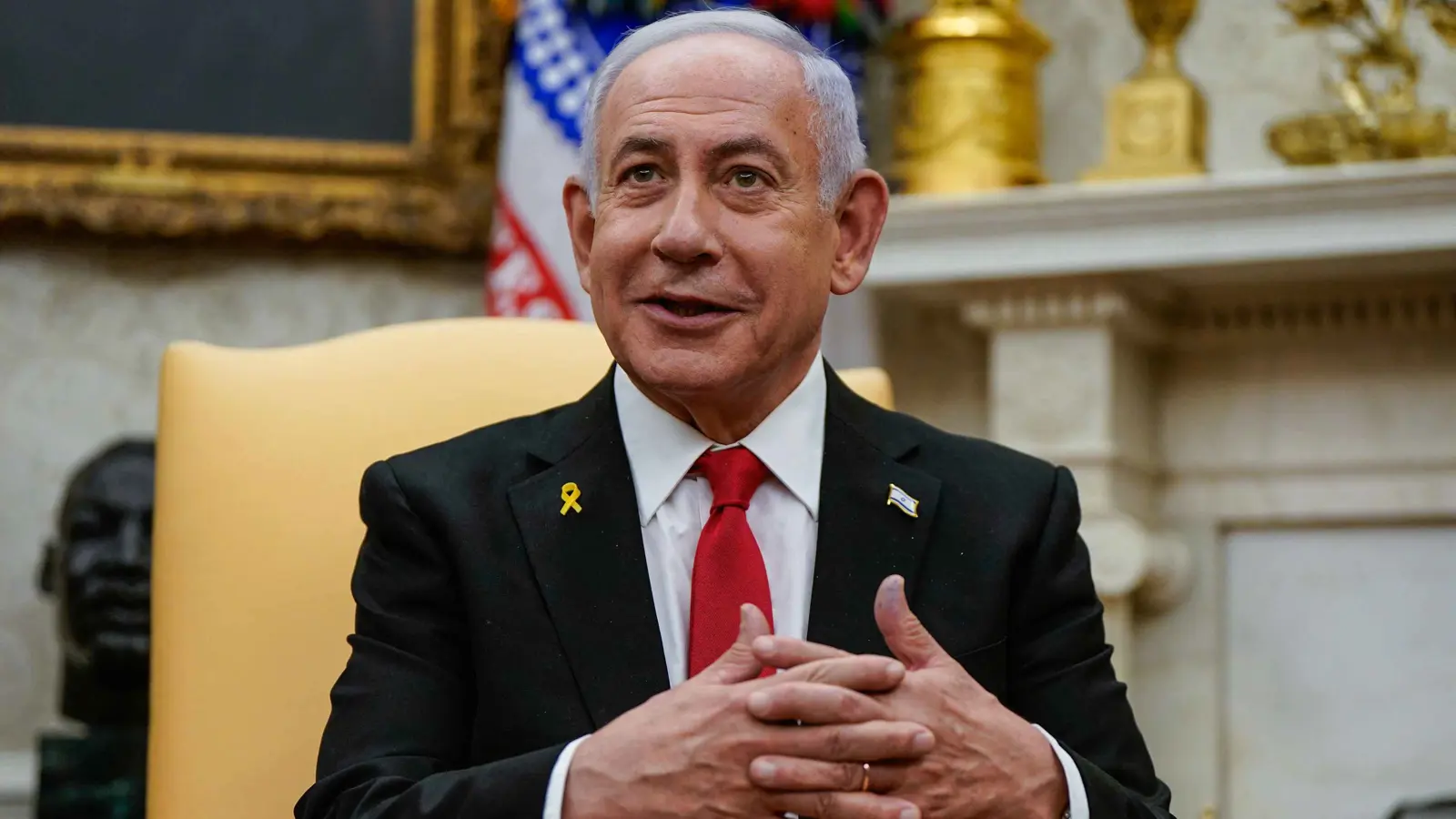 نتنياهو من البيت الأبيض: إسرائيل لن تسمح لحماس بالبقاء في غزة