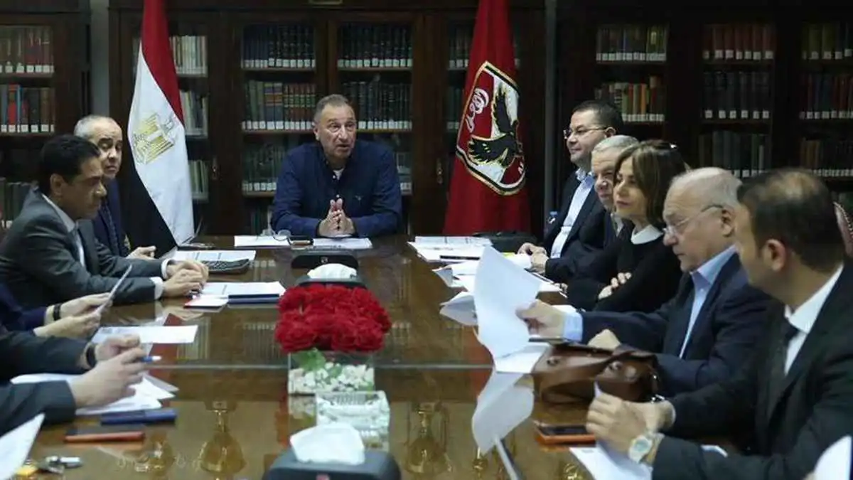 ليس فريق الكرة.. أول ظهور رسمي للخطيب منذ خسارة الأهلي المصري أمام الترجي