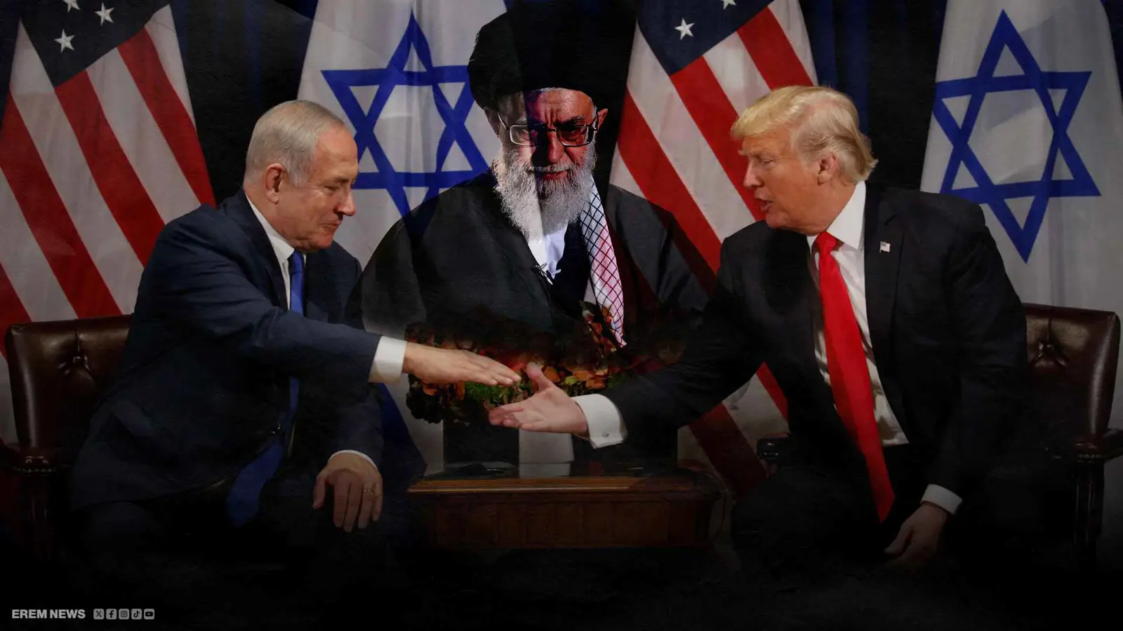 ترامب بين نارين