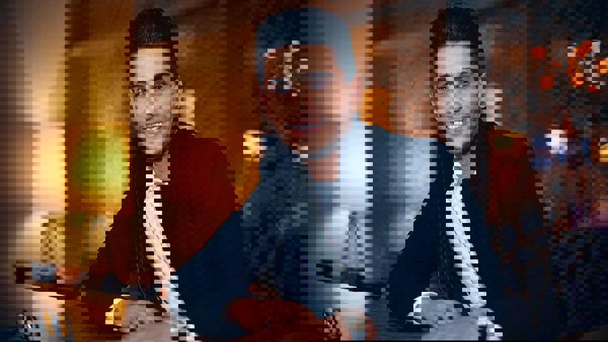 الصورة الأولى لمحمد عساف وزوجته من حفل زفافهما