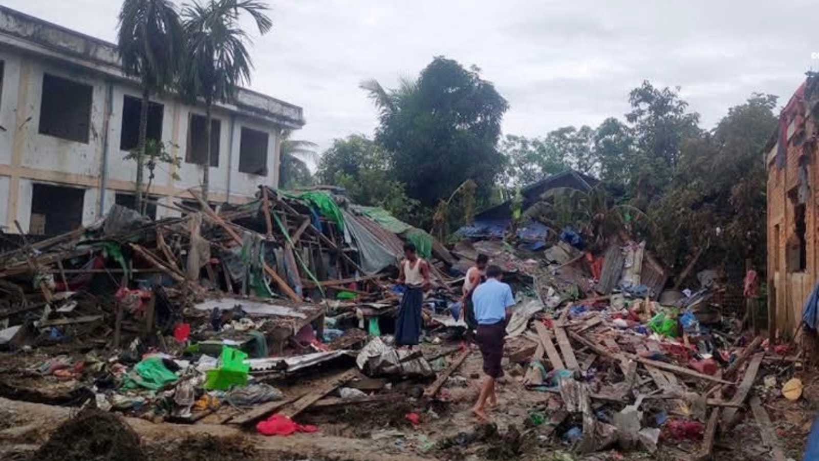 قتلى وجرحى معظمهم طلاب إثر غارة على مدرستين في ميانمار (صور)