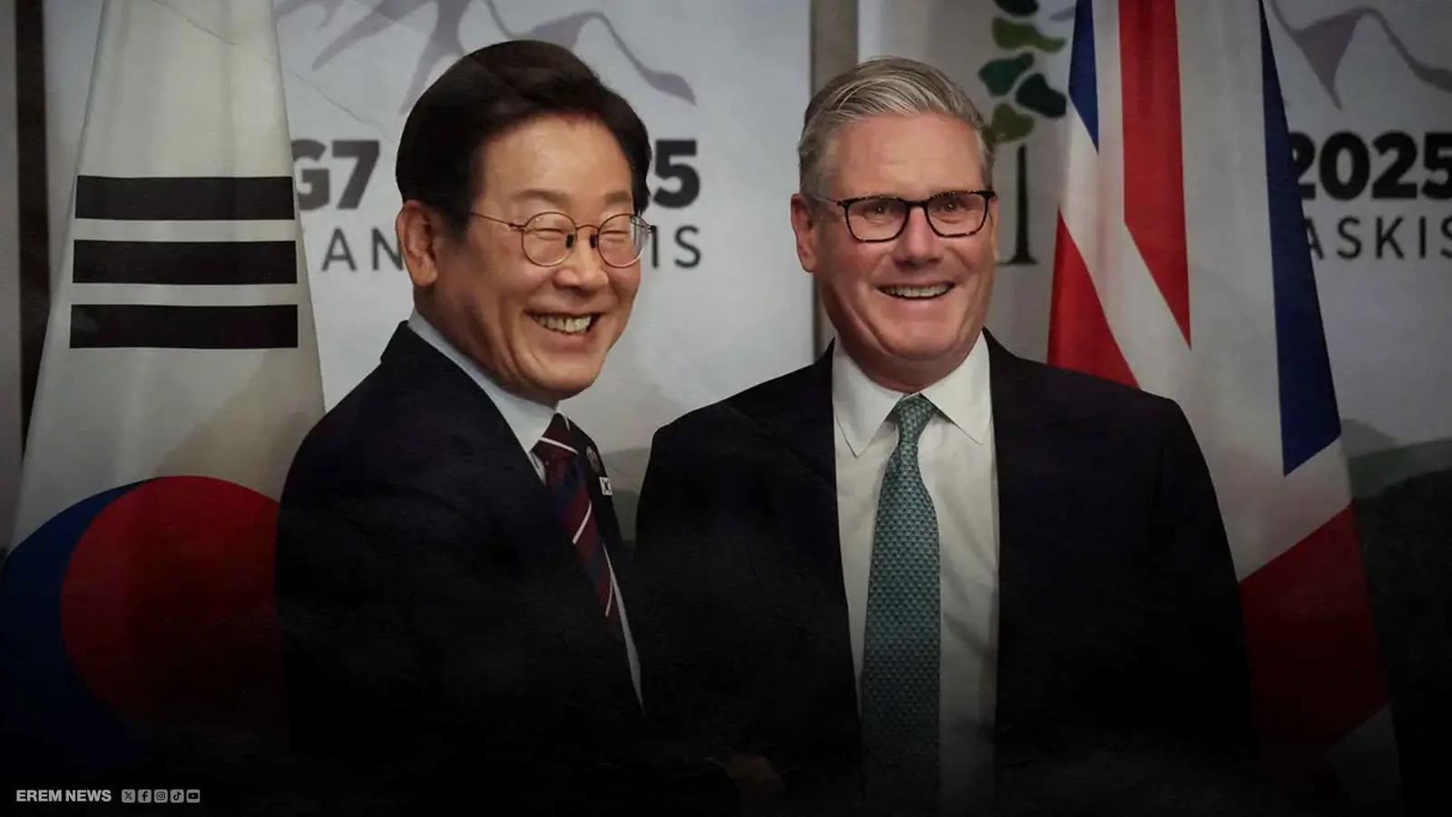 ظن المترجم رئيسا لكوريا الجنوبية.. موقف محرج لكير ستارمر