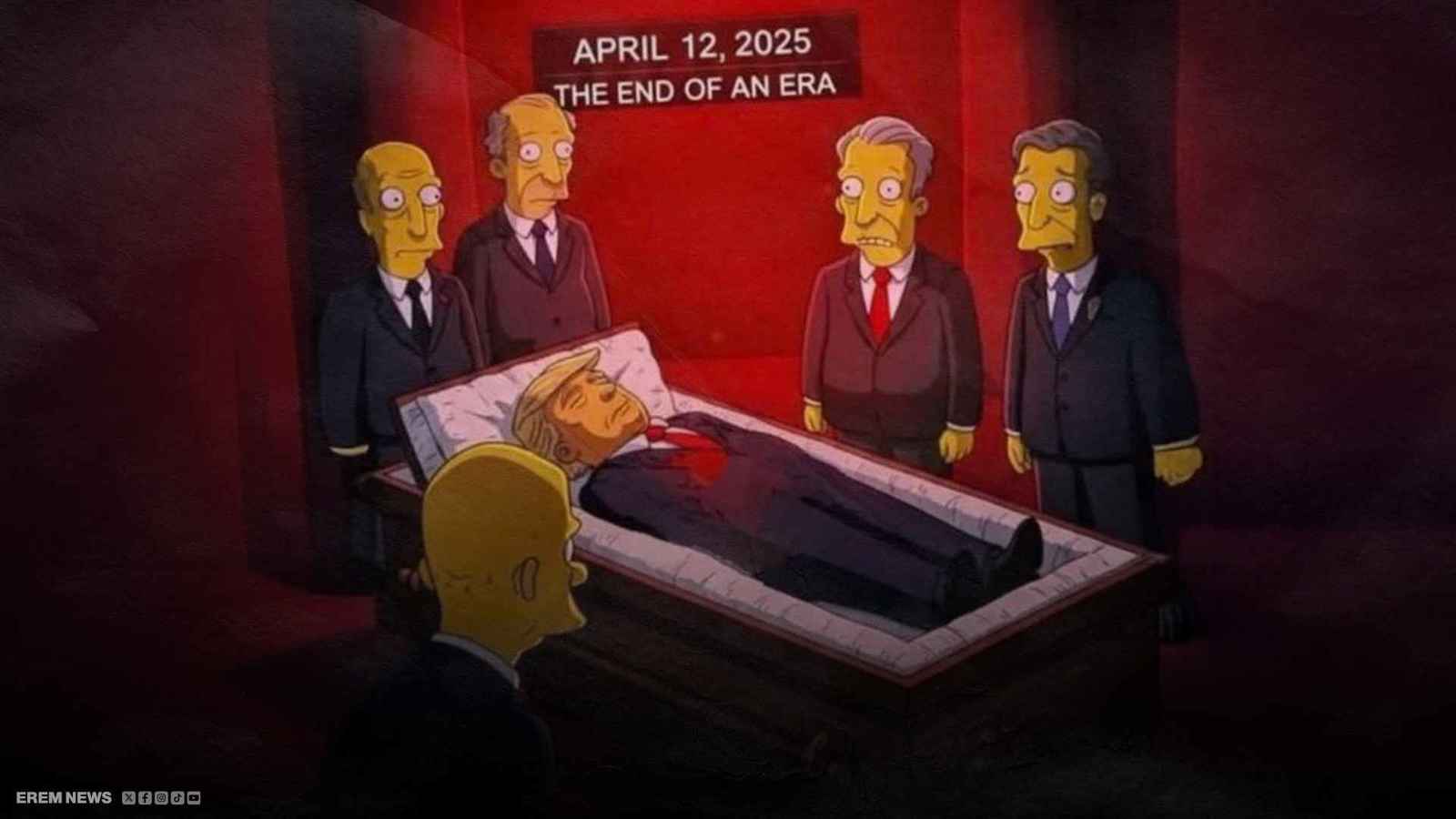ترامب داخل تابوت.. ما حقيقة النبوءة المرعبة لمسلسل "عائلة سيمبسون"؟