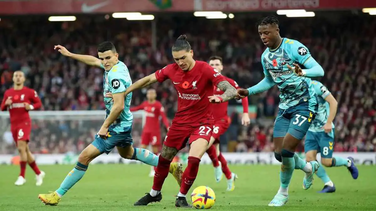 ترتيب الدوري الإنجليزي قبل مباراتي ليفربول ومانشستر يونايتد