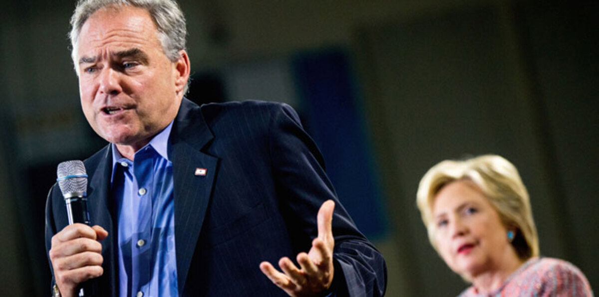 نائب كلينتون مهاجمًا ترامب: سيكون رئيسًا "بذيء اللسان"