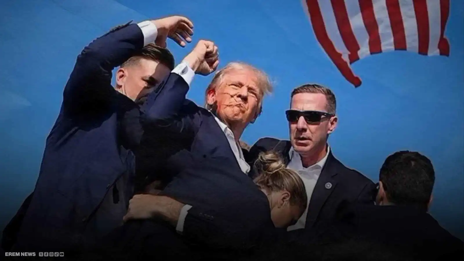 مستشهداً بكينيدي ولينكولن.. ترامب يلمّح لإمكانية اغتياله (فيديو إرم)