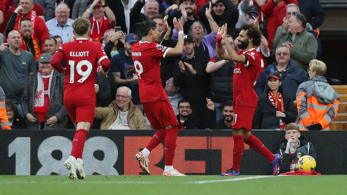 ترتيب الدوري الإنجليزي: ليفربول يفوز على نوتنغهام 