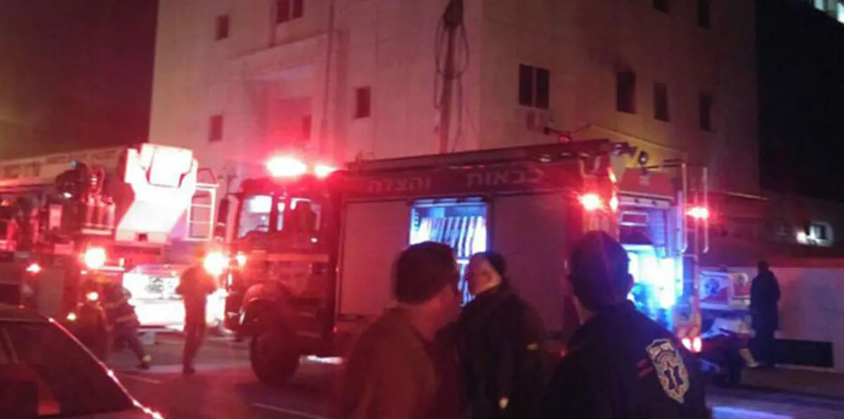 احتراق مقر منظمة إسرائيلية لحقوق الإنسان في القدس