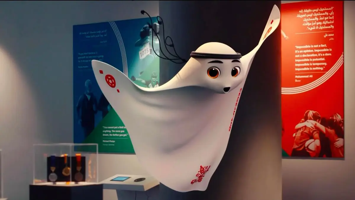 الكشف عن "لعيب" تميمة كأس العالم قطر 2022