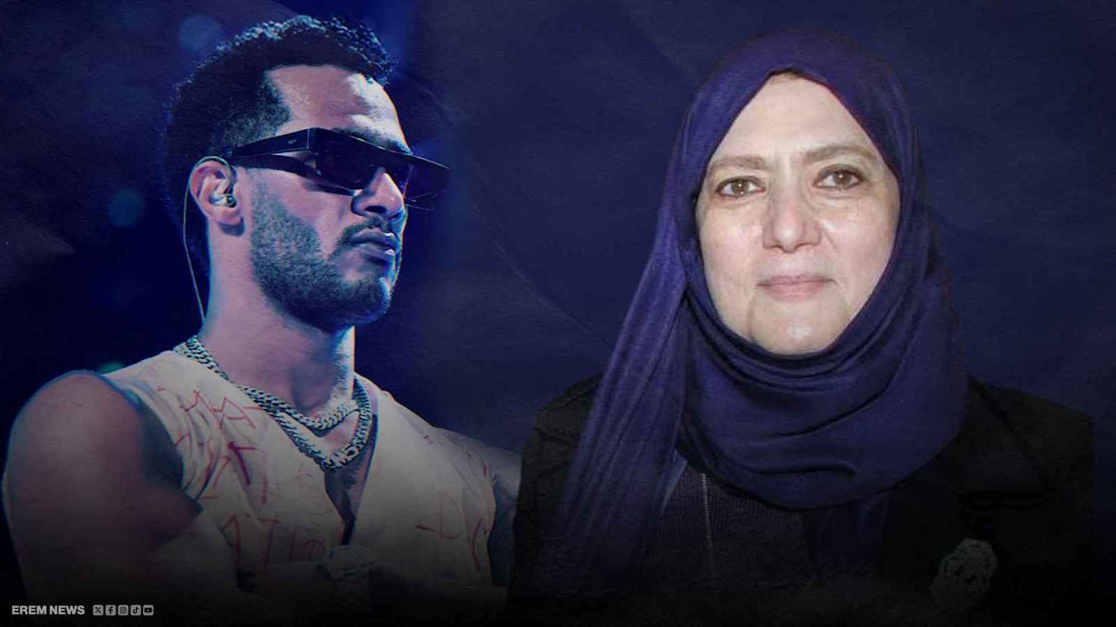 شمس البارودي ومحمد رمضان