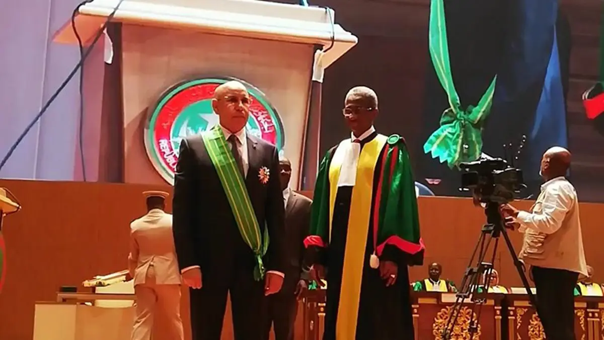 محمد الغزواني يؤدى اليمين الدستورية رئيسًا لموريتانيا