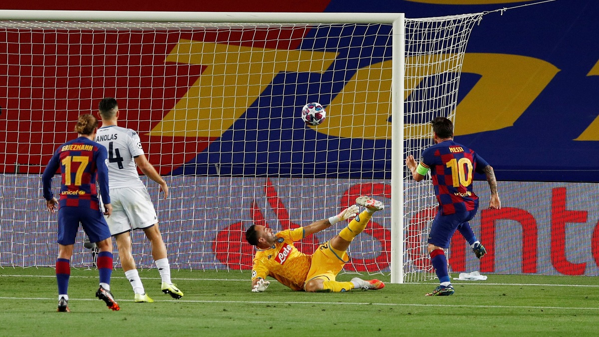 شاهد: الحكم يلغي هدفا رائعا لميسي‎