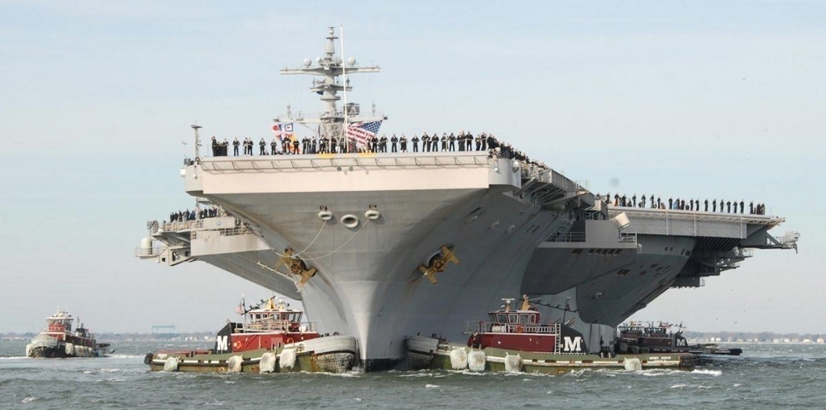 حاملة طائرات أمريكية ستحط الرحال في شواطئ إسرائيل