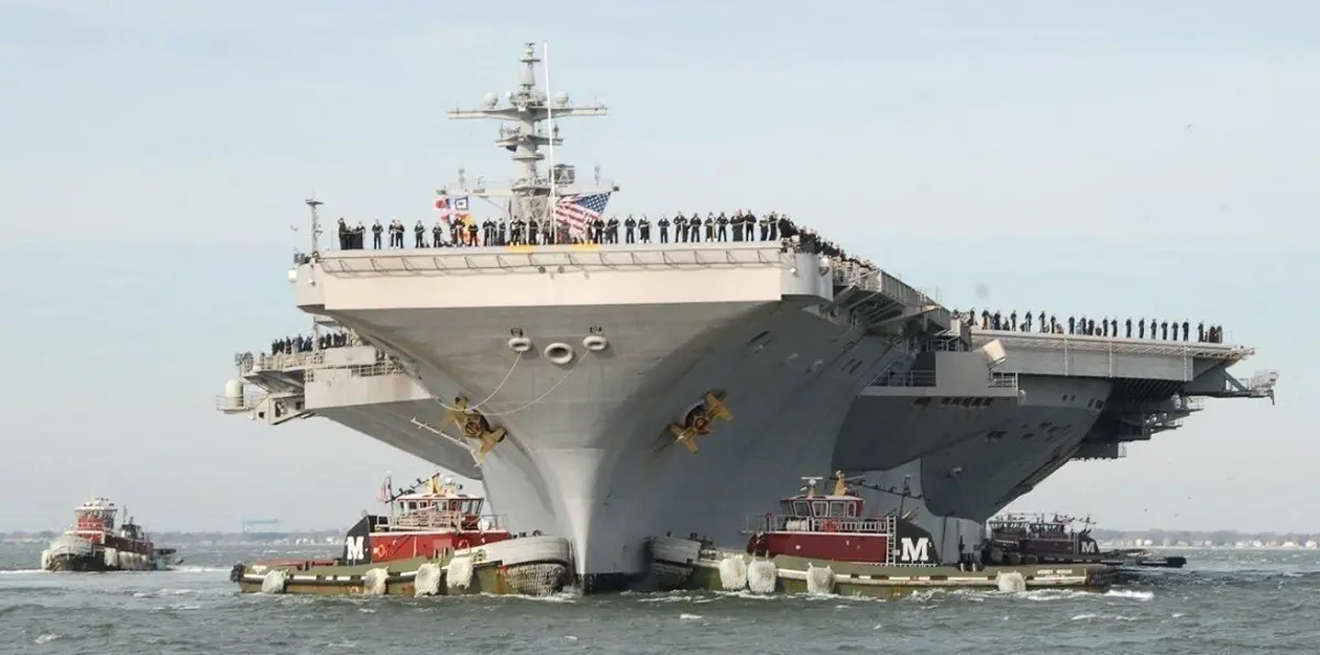حاملة طائرات أمريكية ستحط الرحال في شواطئ إسرائيل