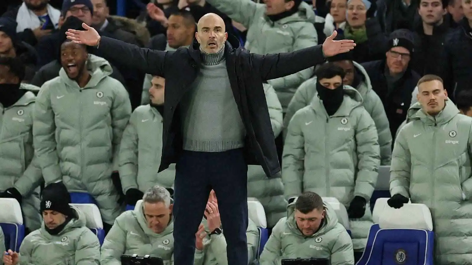 إنزو ماريسكا مدرب تشيلسي الإنجليزي