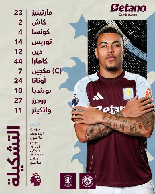 تشكيل أستون فيلا