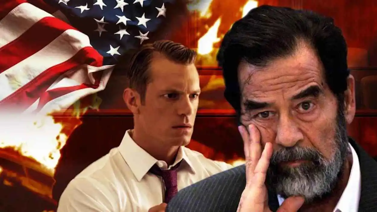 "التحقيق مع الرئيس".. اللقطات الأولى من مسلسل أمريكي عن صدام حسين (صور)