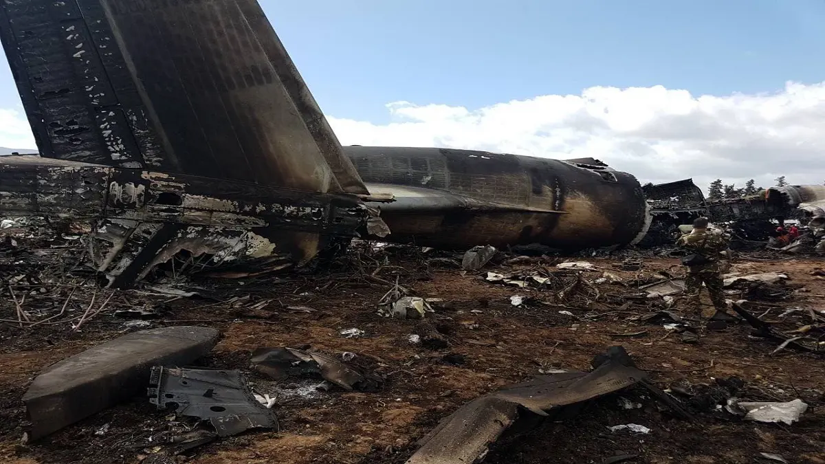 السودان..18 قتيلا بتحطم طائرة عسكرية في دارفور