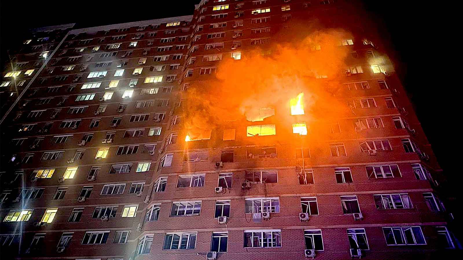 أوكرانيا: إصابة 6 على الأقل بهجوم جوي كبير شنته روسيا